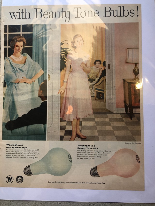 658 アメリカ ビンテージ 広告 チラシ 50s インテリア 電球 Acrosstheuniverse 1977