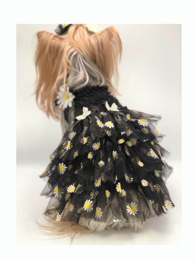 犬服オーダー Aラインマーガレットワンピース Dogdress Ari Ra