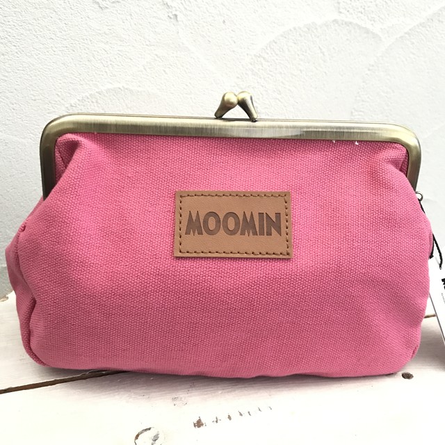 ムーミン 畳刺繍がま口ポーチ Edicola