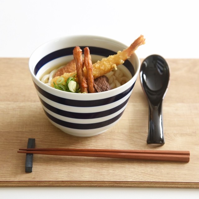 【natural69】 【ボーダーボーダー】 【丼】 波佐見焼 食器 北欧 おしゃれ 麺鉢 ラーメン鉢 うどん鉢 どんぶり