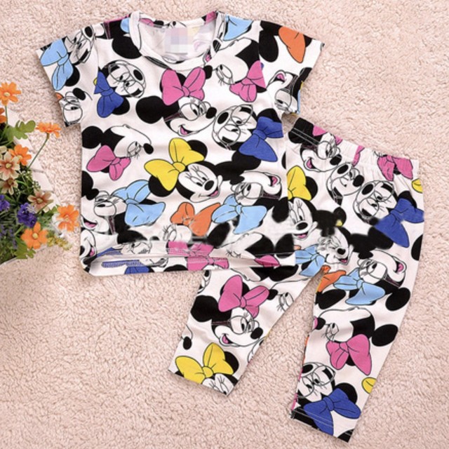 キッズパジャマカラフルミニーちゃん130cm Meis3150