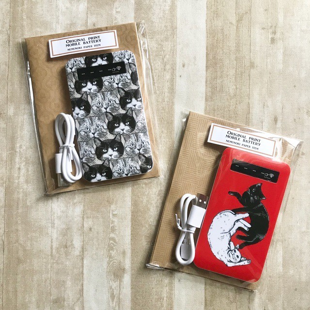 全35種 プリントモバイルバッテリー/ Portable Smartphone Charger 35 design