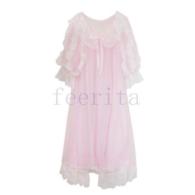 パジャマ ナイトドレス ナイトウェア 2点セット キャミソール ワンピース レース 部屋着 4176 Lagy 韓国ファッション レディース メンズ 通販のお店