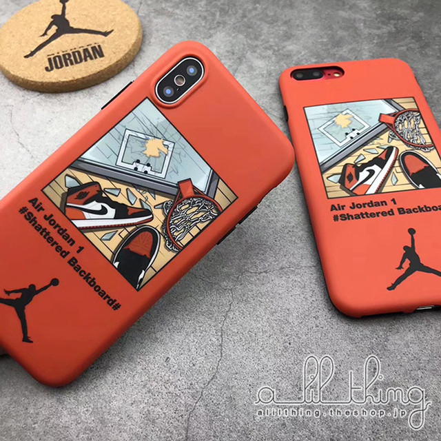 Nba エアジョーダン シャッタード バックボード Air Jordan 1 Shattered Backboard テーマ ソフトケース Iphonex Iphone8 ケース Alilthing