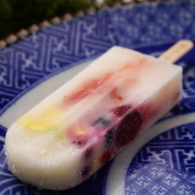 【京都・本くず氷】7種のふるーつ6本セット