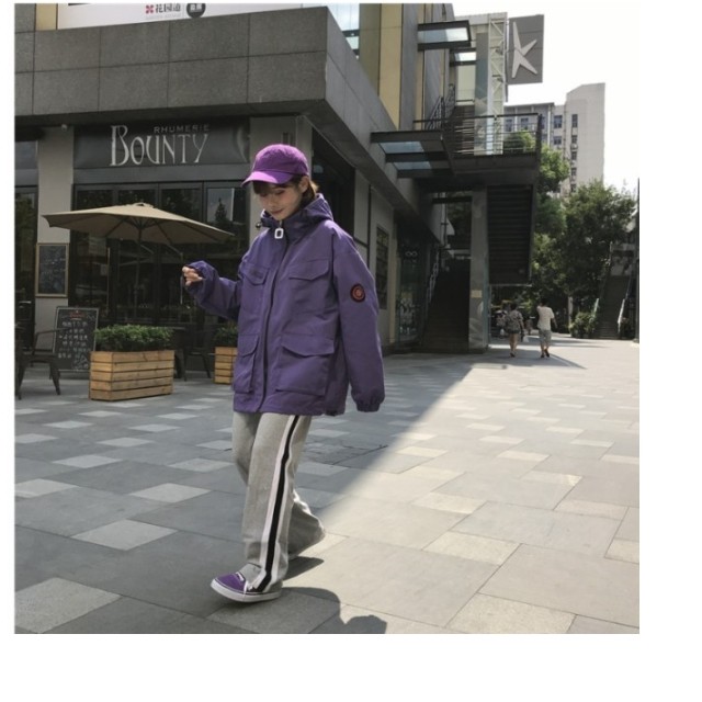 韓国 ファッション 原宿系 レディース 韓国 原宿系 ファッション マウンテンパーカー レディース アウトドア ジャケット アウター ストリ Basecamp49