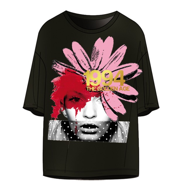 Tシャツ 送料無料 Control C コントロールシー Jagger Flower Tシャツ Black World Select