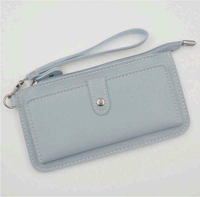 財布 レディース 長財布 大容量 薄い財布 小銭入れあり 携帯も入る財布 カード収納 Evergreen