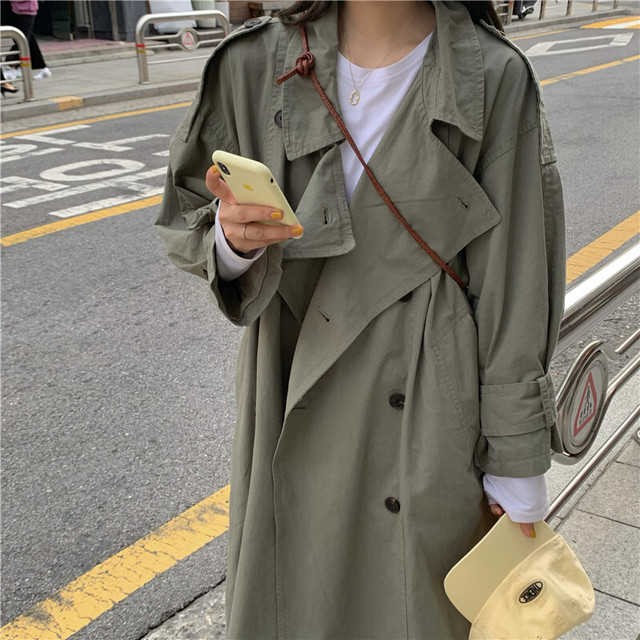 春夏新商品 レディース スプリングコート ロング丈 ミリタリー トレンチコート キレイめ Ol 通勤 カジュアル レディース コート アウター 春物 おしゃれ スプリングコート ゆったり サマーアウター アウタドア 通勤 エレガント 韓国レディース キッズファッション