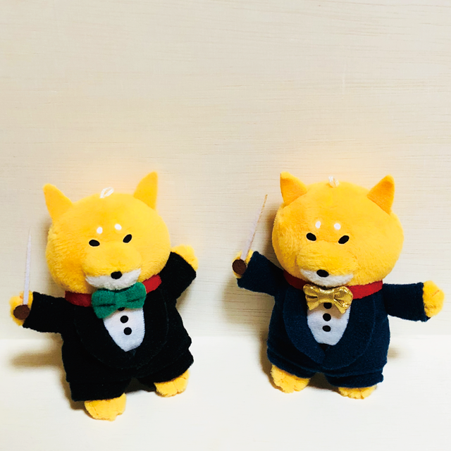 ぬいぐるみキーホルダー(指揮者ラク)