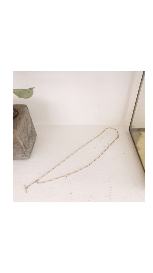 Tbar Necklace ディーバーネックレス