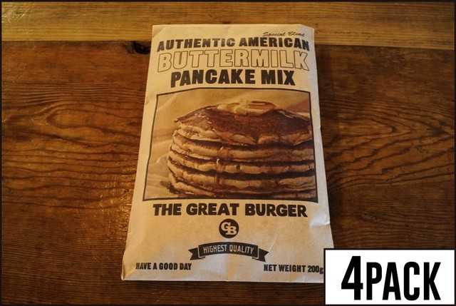 The Great Burger Buttermilk Pancake Mix パンケーキミックス0g 4袋セット Good Town General Store
