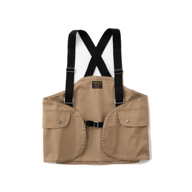 At Dirty アットダーティー Game Vest Khaki Uz Uz Company