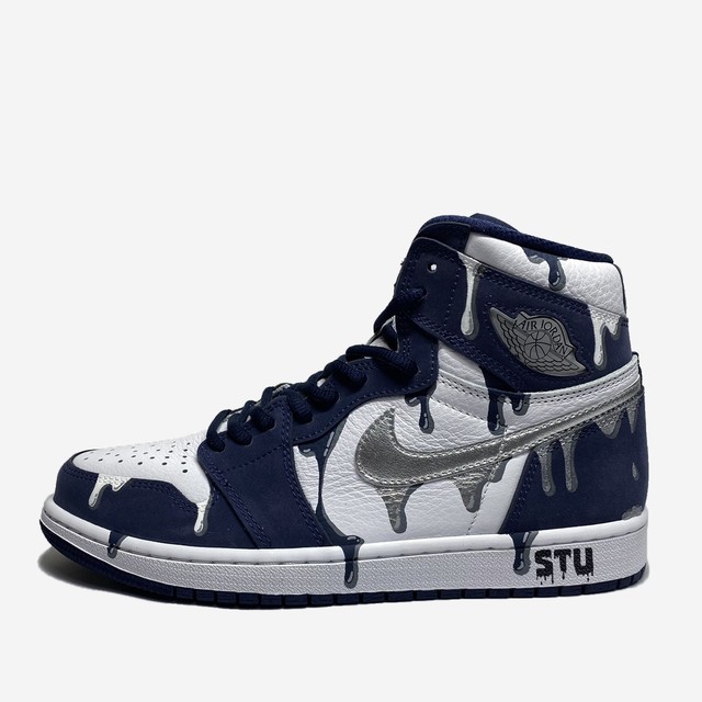 AJ1 HI MIDNIGHT NAVY FLOWDOWN(ジェラルミンケース無し)