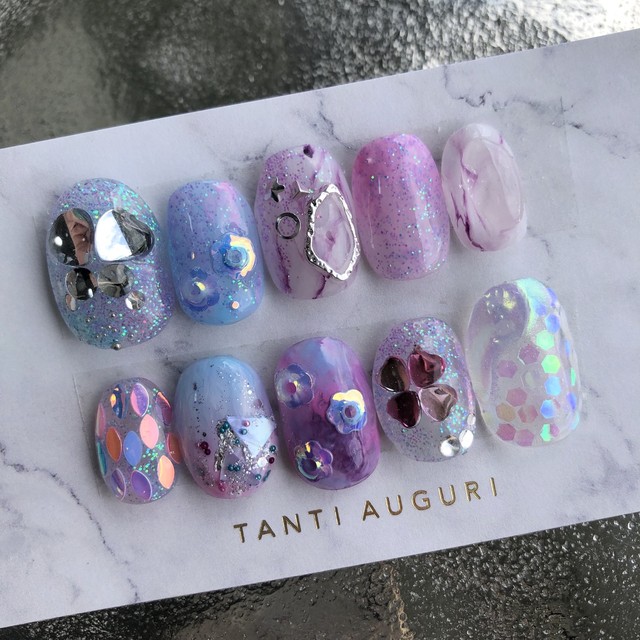 ネイルチップ 個性派ネイル Pononail