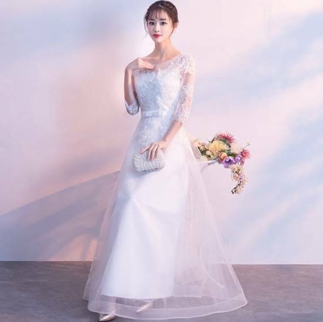 超人気の ブランド品質ウェディング ドレス 二次会 花嫁 ワンピース ドレス 結婚式 国際ブランド Www Bluestoneart Co Uk