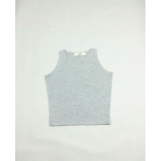 カラバリ豊富 シンプル ショート丈 タンクトップ ボーダー レディース Aeka Clothet