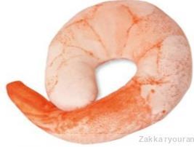 リアルクッションシリーズ 甘エビ激似すしネタクッション 雑貨繚乱 ざっかりょうらん