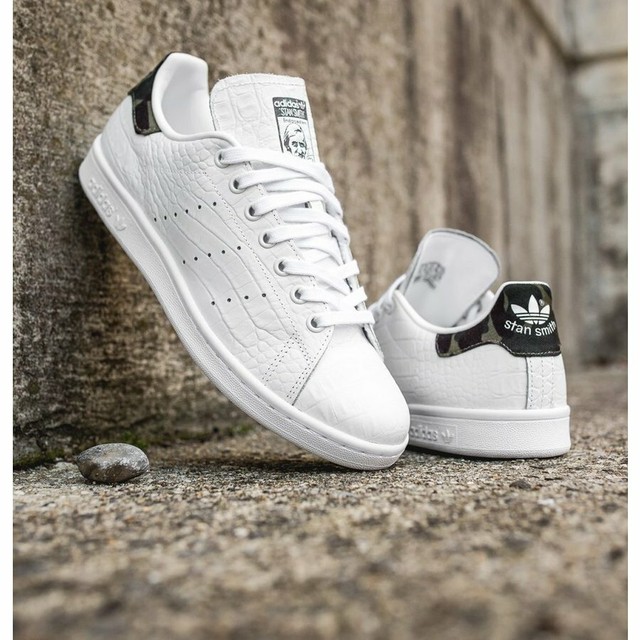 再入荷 スタンスミス アディダス スニーカー Adidas Originals Stan Smith カモ アニマルスキン 海外限定 正規品 Adidas 264 World Ships
