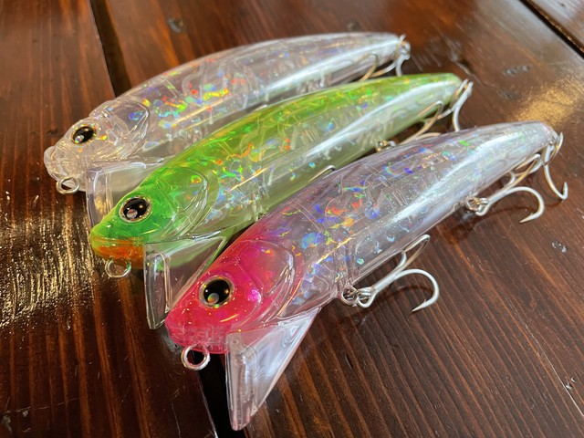 ウェイキーブー 137mm クリアカラー ロンジン Longin Hage ヘイグ 釣り具 ルアー タックル カフェ