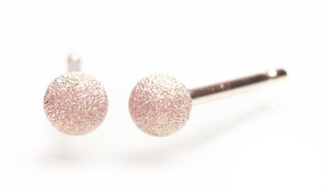 T Jms 軸太ピアス 0 9mm K18 18金 Pg 3mmフラッシュボール T Jms 手作り工房jms Base店