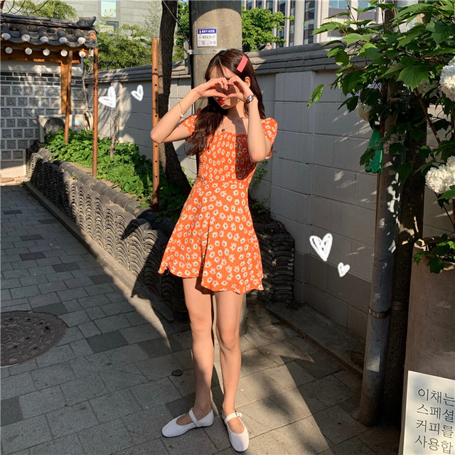 409 ワンピース 小花柄 オフショル Fourseasons