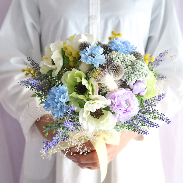 Pastel Weddingbouquet 3点set ウェディングブーケ ドライフラワー 結婚式 Florilege