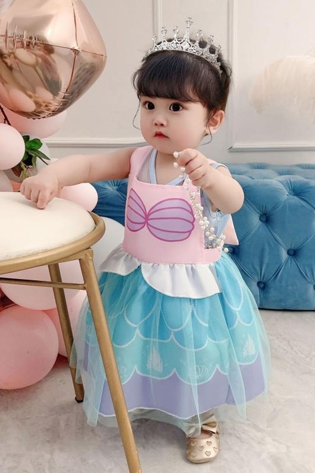 なりきりシリーズ 着るだけでプリンセスに変身 ディズニー風キッズエプロンドレス 90 100 100 110 1 130 ベビー服 ベビー 服 キッズ 女の子 ベビー用品 トップス ワンピース ドレス 子供 キッズ ハロウィン コスチューム コスプレ 衣装 プレゼント 出産祝い お