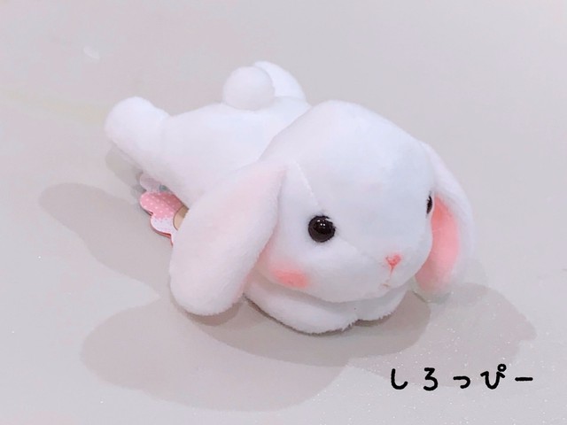 ぽてうさろっぴー ぬいぐるみクリップ ラビットデパートメント Rabbit Department うさぎ雑貨 ぽてうさろっぴー ぬいぐるみクリップ ラビットデパートメント Rabbit Department うさぎ雑貨