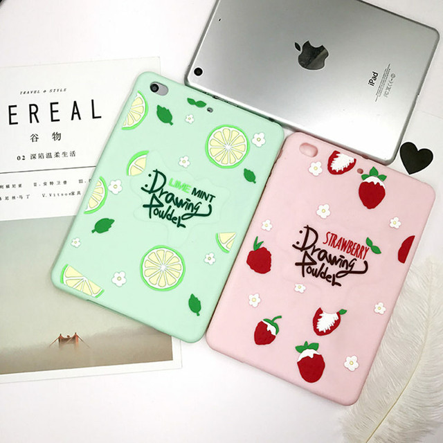 送料無料 Ipad 第5世代 ケース Ipad 第6世代 ケース 新型 9 7インチ Ipad 18 ケース Ipad 17ケース アイパット カバー 9 7インチ タブレットpc シリカゲルケース 背面カバー かわいい いちご レモン Nextcase