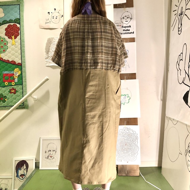 リメイク シャツワンピース プルオーバータイプ Repock Make Recommend