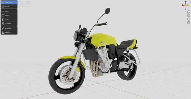 3dcg素材 バイク 3dオブジェクトデータ販売