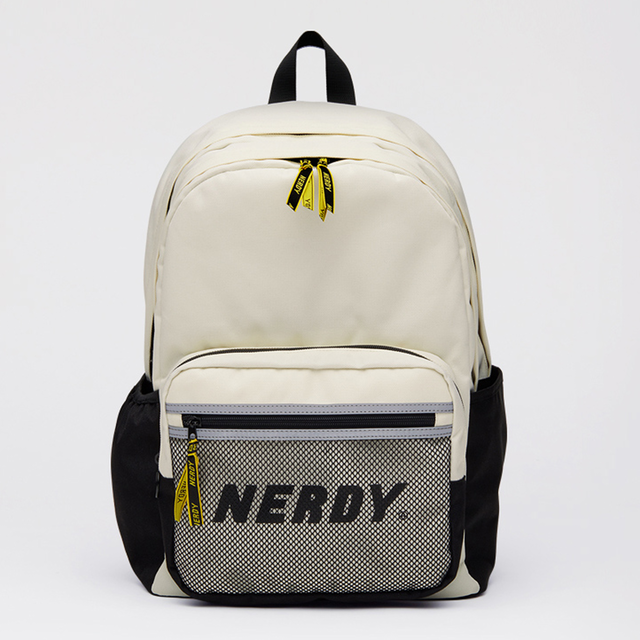 Nerdy Basic Mesh Backpack Cream 正規品 韓国 ブランド バックパック リュック カバン Bonz 韓国ブランド 代行