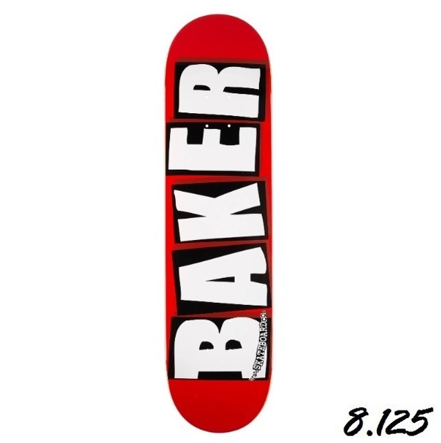 Baker Skateboards Brand Logo White Deck 8 125 X 31 5インチ ベイカー ベーカー スケートボード ブランドロゴ ホワイト デッキ 8 125インチ Pretzels Skateboard And Culture