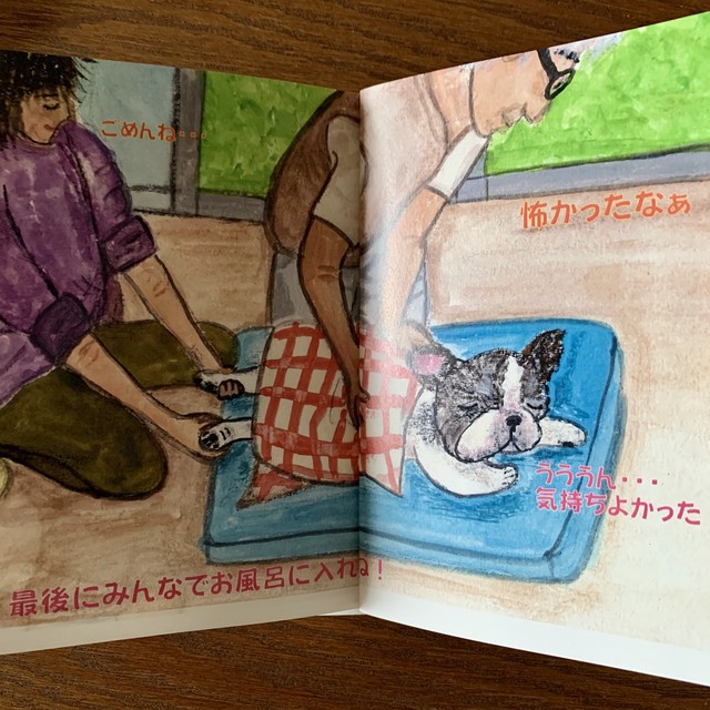 空ちゃんのお風呂 短い絵本 空のメ コパン