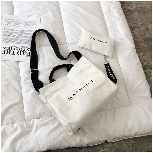 トートバッグ キャンバス トート ショルダー ポーチ マザーズバッグ 韓国 Like Happy インポートセレクトショップ Co