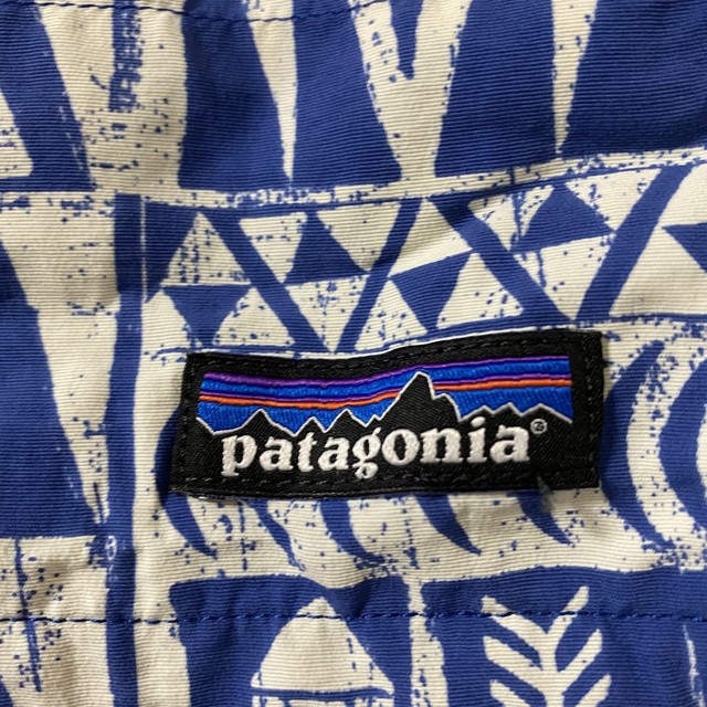 Patagonia 柄ショーツ サイズs パタゴニア アウトドア 古着倉庫 天童店