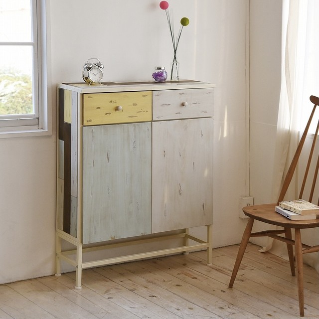 Shabby Chic Cabinet / シャビーシックスタイル シャビーシック キャビネット