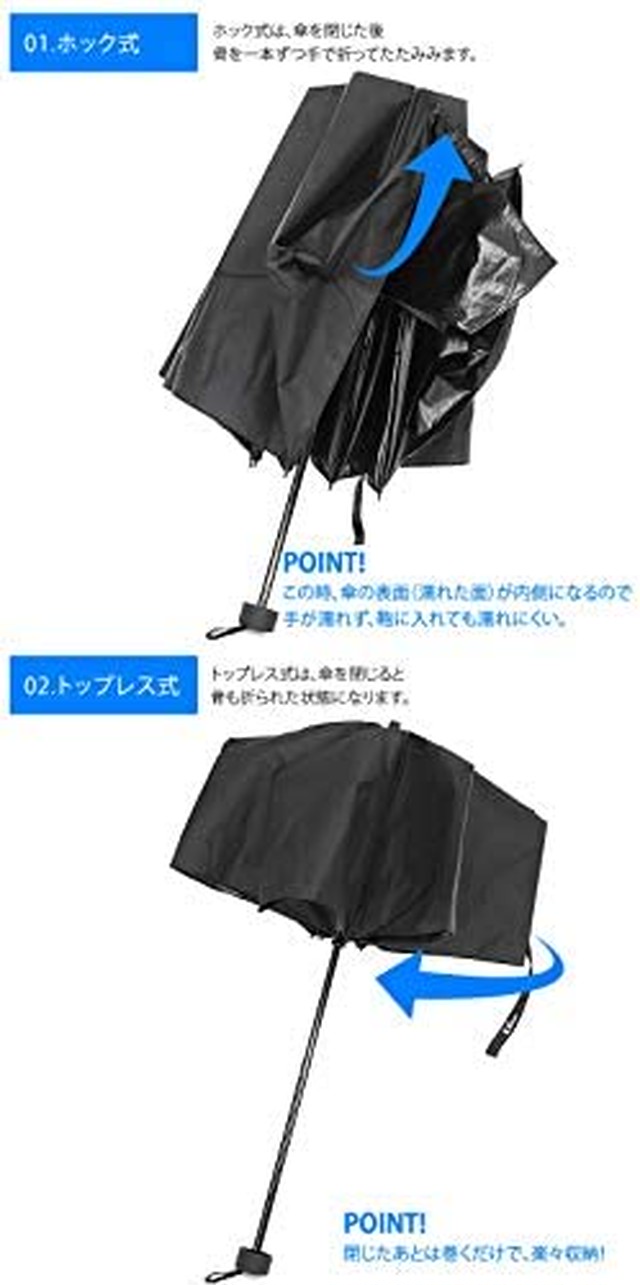 Jpcs ラドウェザー 折りたたみ傘 メンズ レディース 大きくて カーボン製で超軽量 傘 大きい 雨傘 軽量 折れない 風に強い 折り畳み傘 Japan Classic Store