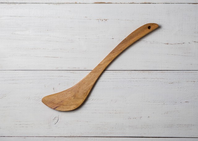 調理用木べら 月形 ヤマザクラ材(木ベラ・炒めへら)/Canaria Wood Works