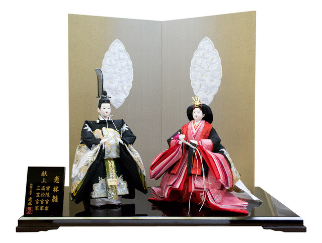 「恵 林」作 立ち雛 (人形作家)