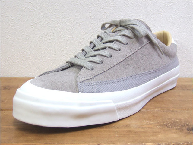 メンズ Asahi アサヒシューズ Belted Low Suede M0 Gray グレー スウェード レザー スニーカー Kf441 Madeinjapan 日本製 福岡 久留米 Flossy Online Shop