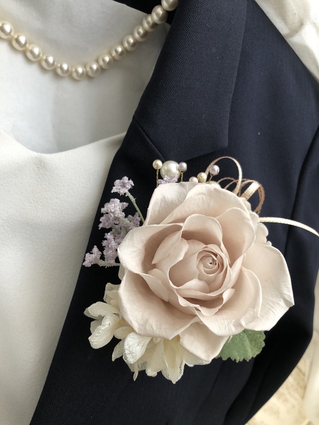 卒業式 入学式 コサージュ シャンパン Atelier Sana