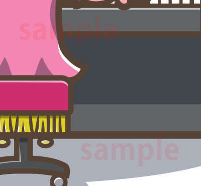 アップライトピアノをひく子供のイラスト素材 イラストダウンロード