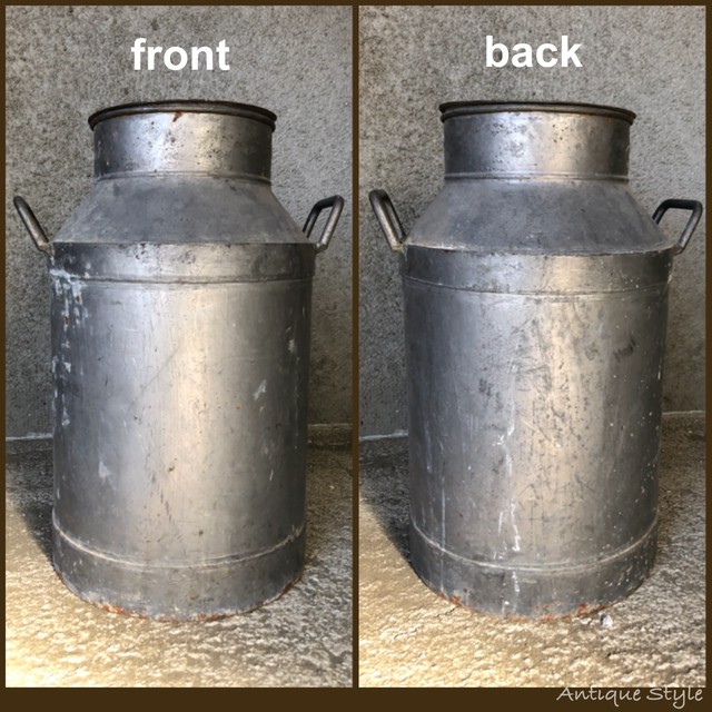 フランス買付 ヴィンテージ アルミ ミルク缶 ハンドル付き シャビー 傘立て 花器 ジャンクガーデン G 002 069 Antique Style アンスタ アメリカ買付けのヴィンテージ アンティークのおみせ フランス買付 ヴィンテージ アルミ ミルク缶 ハンドル付き シャビー 傘立て 花器 ジャンクガーデン G 002 069 Antique Style アンスタ アメリカ買付けのヴィンテージ アンティークのおみせ