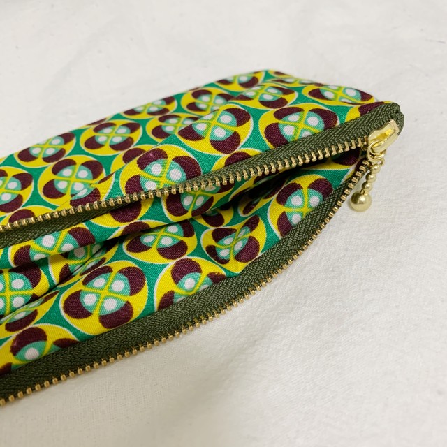 アフリカ布 ペンケース Asante Market