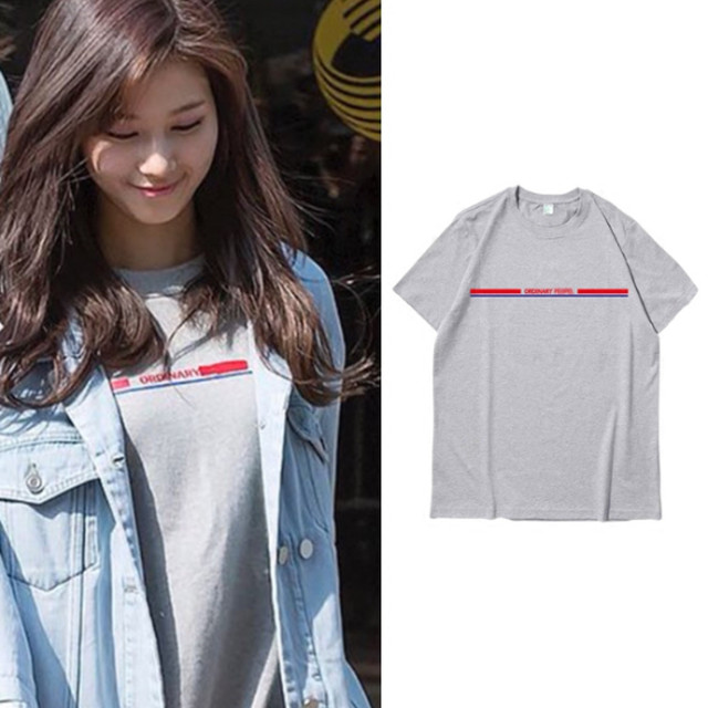 Twice サナ 着用 Tシャツ プルオーバー Id163 K Pop Dmar