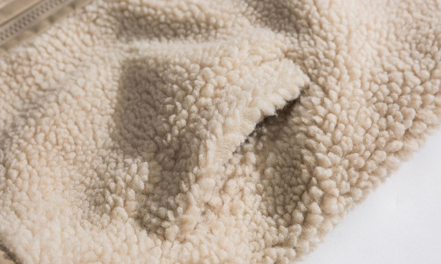 温かさはもちろん 見た目も モコモコあったかボアフリース メンズ 長袖 フリースジャケット ブラックセレクトショップblack Dyed