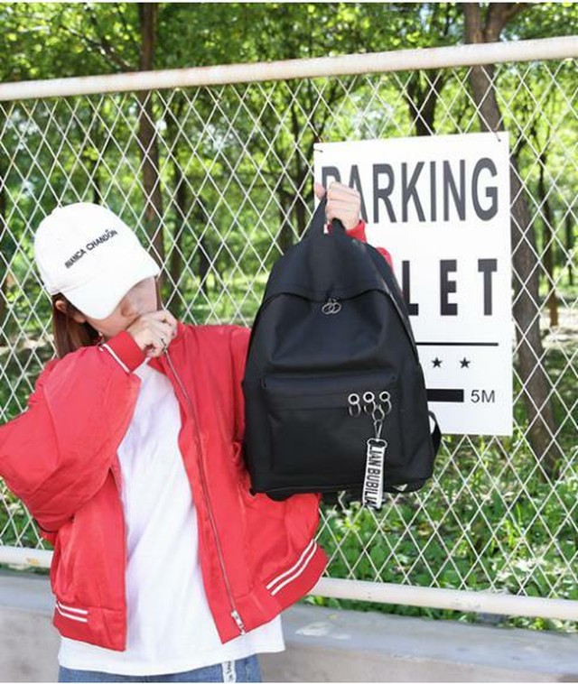リュック バッグ バックパック オルチャン 韓国 リング付き モード系 カジュアル Torehapi
