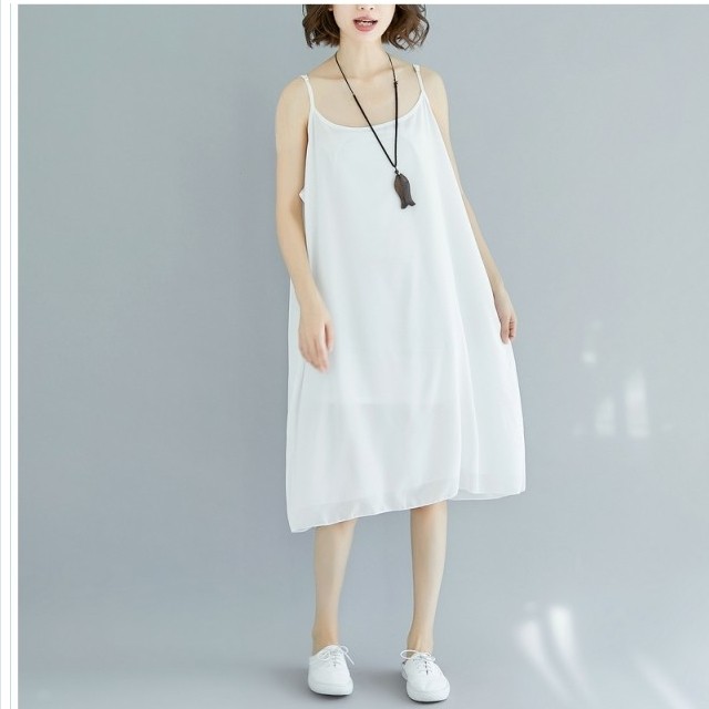 ワンピース 花柄 ワンピース レディース マキシ丈 ノースリーブ 綿麻混 ロングワンピース 体型カバー 大きいサイズ マキシワンピース ゆ Basecamp49